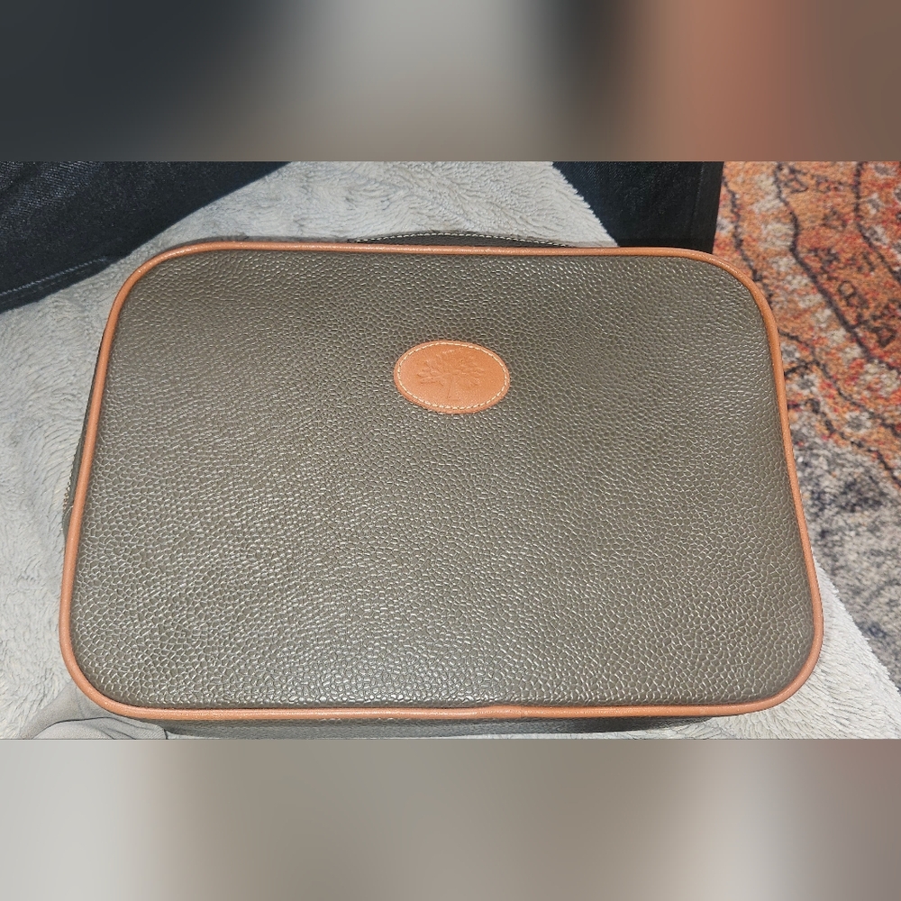 Mulberry Scotchgrain Wash Case